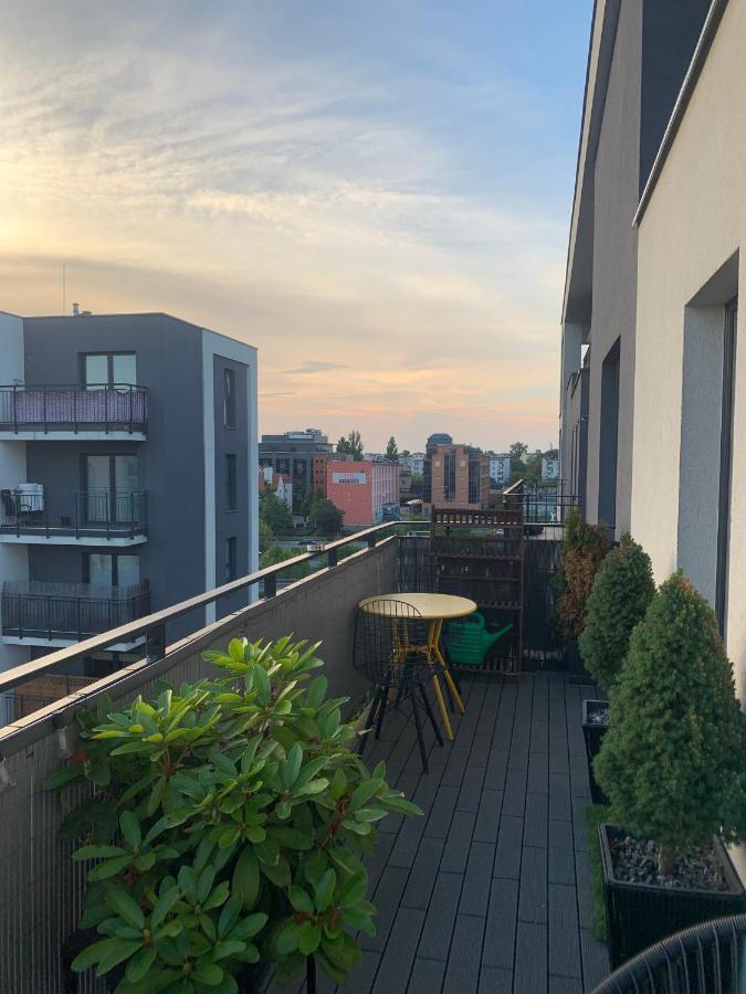 Ekskluzywny Penthouse Z Ogrodem W Centrum Lodzi المظهر الخارجي الصورة